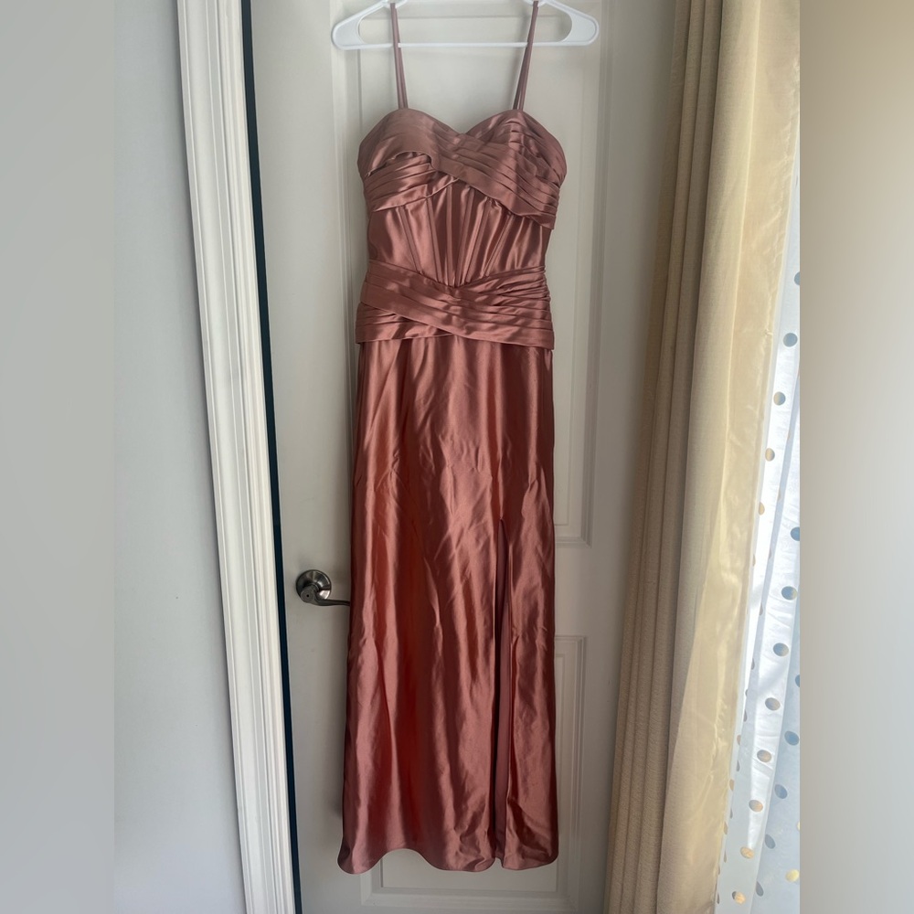 Signature dusty rose bridesmaid dress size 0